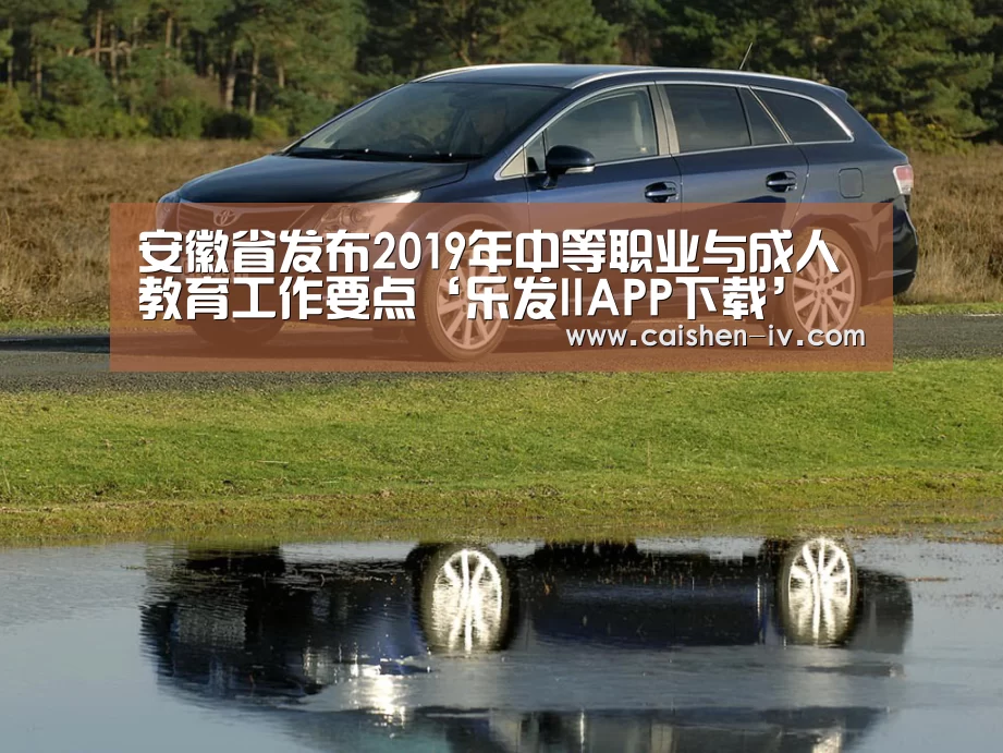 安徽省发布2019年中等职业与成人教育工作要点‘乐发llAP